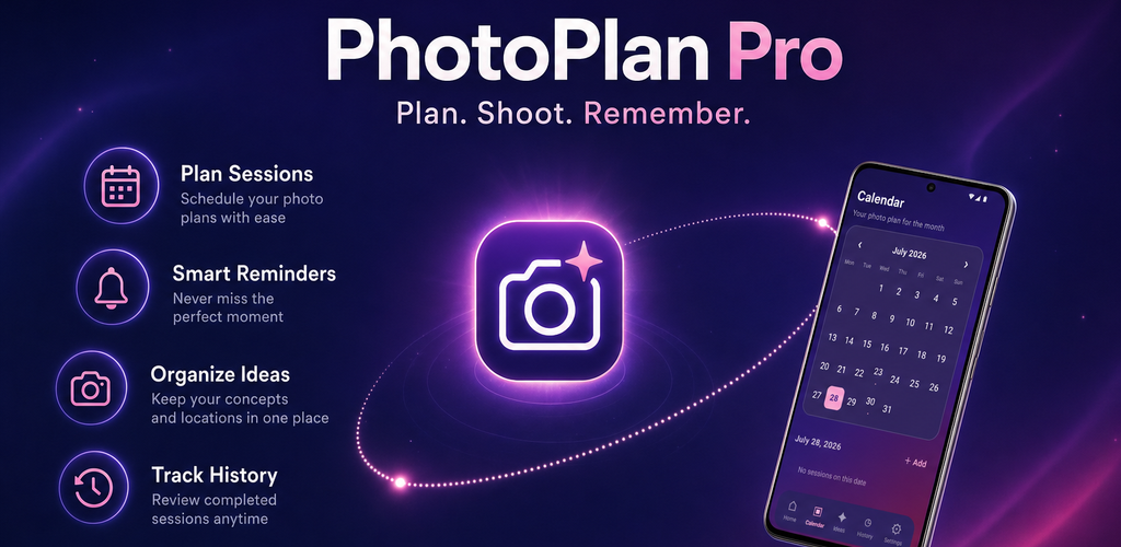 PhotoPlan Pro promotional artwork